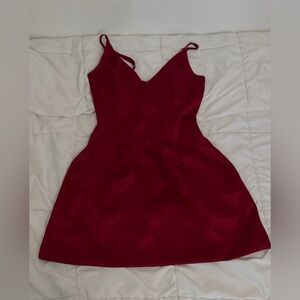 Attached LA Red Dress